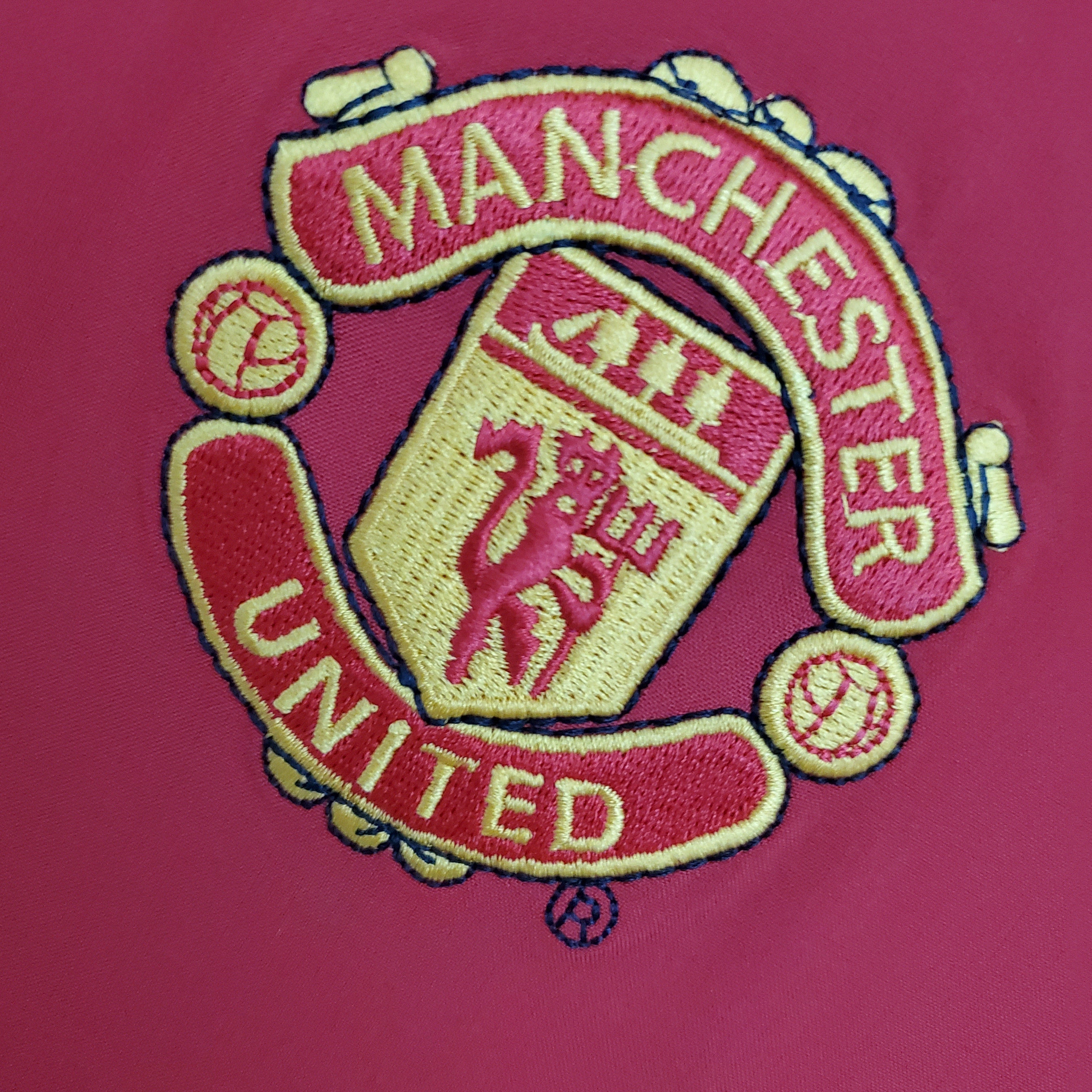 Camisa Manga Longa Manchester United 02/04 Vermelho