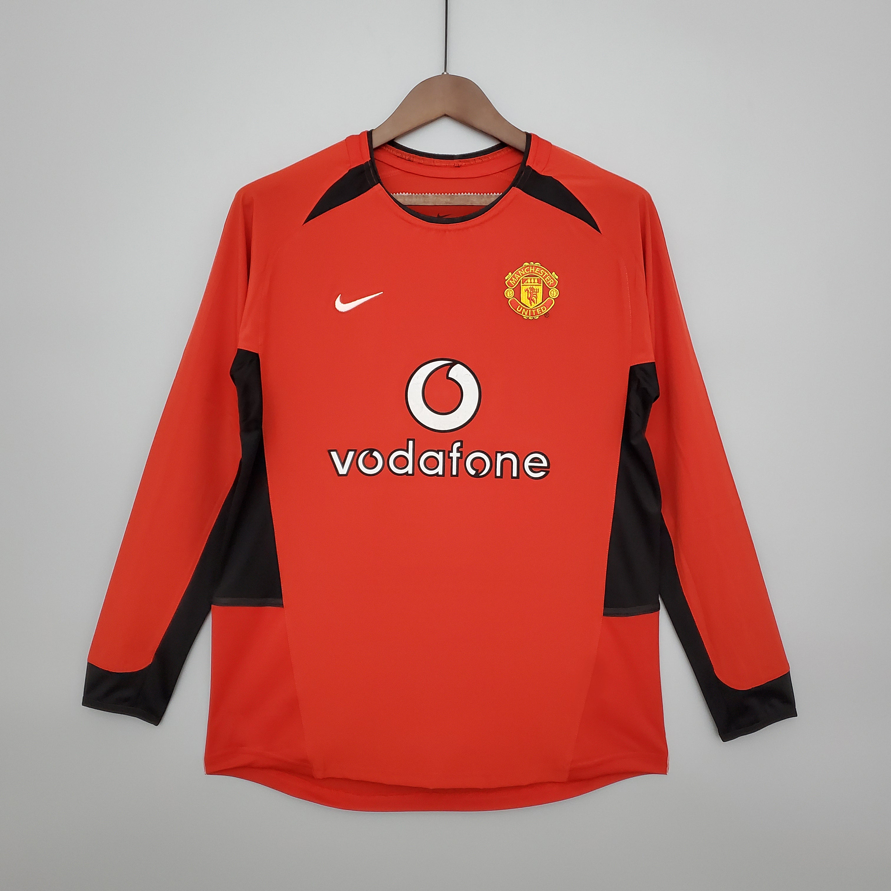 Camisa Manga Longa Manchester United 02/04 Vermelho