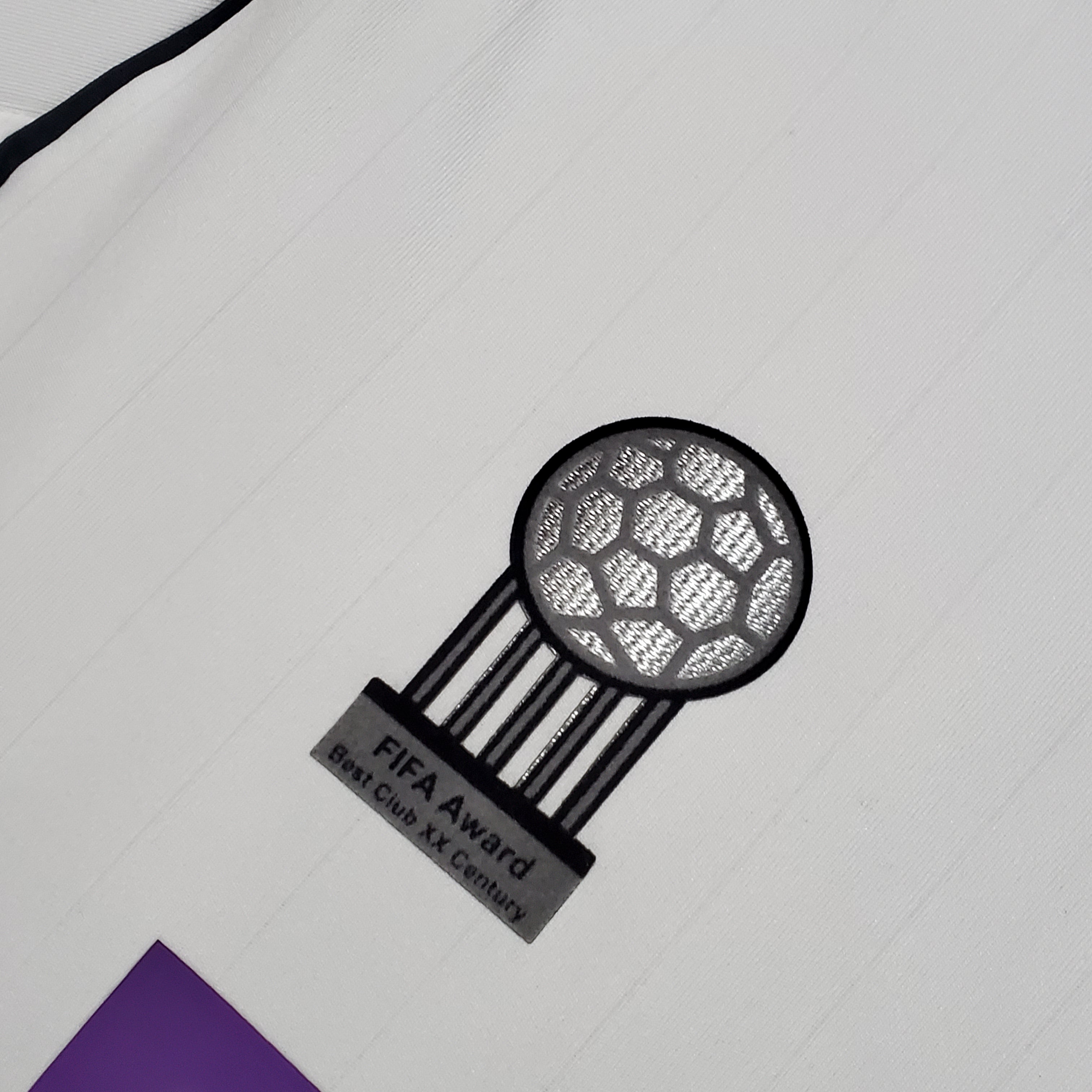 Camisa Manga Longa Real Madrid 06/07 Branco