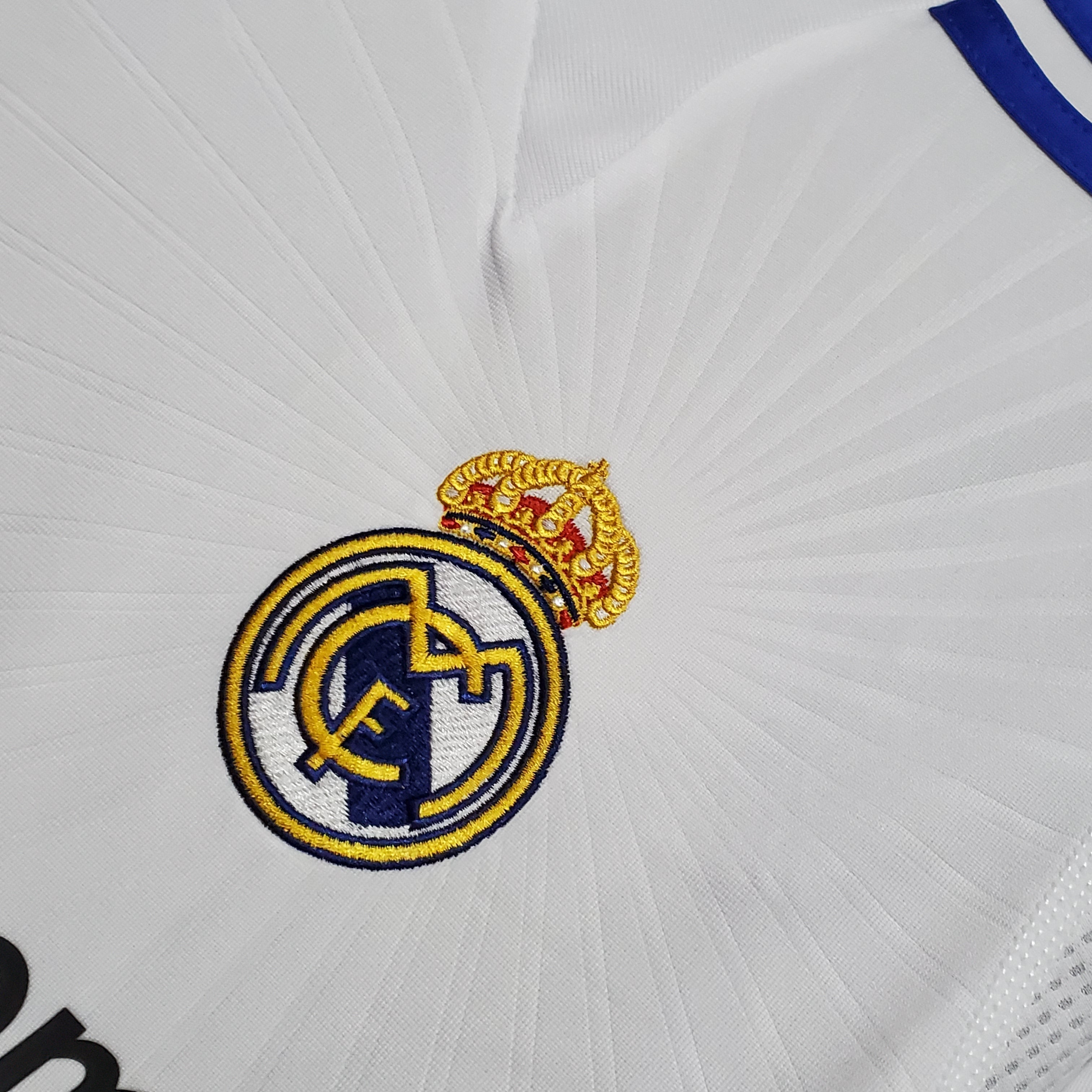 Camisa Manga Longa Real Madrid 10/11 Branco