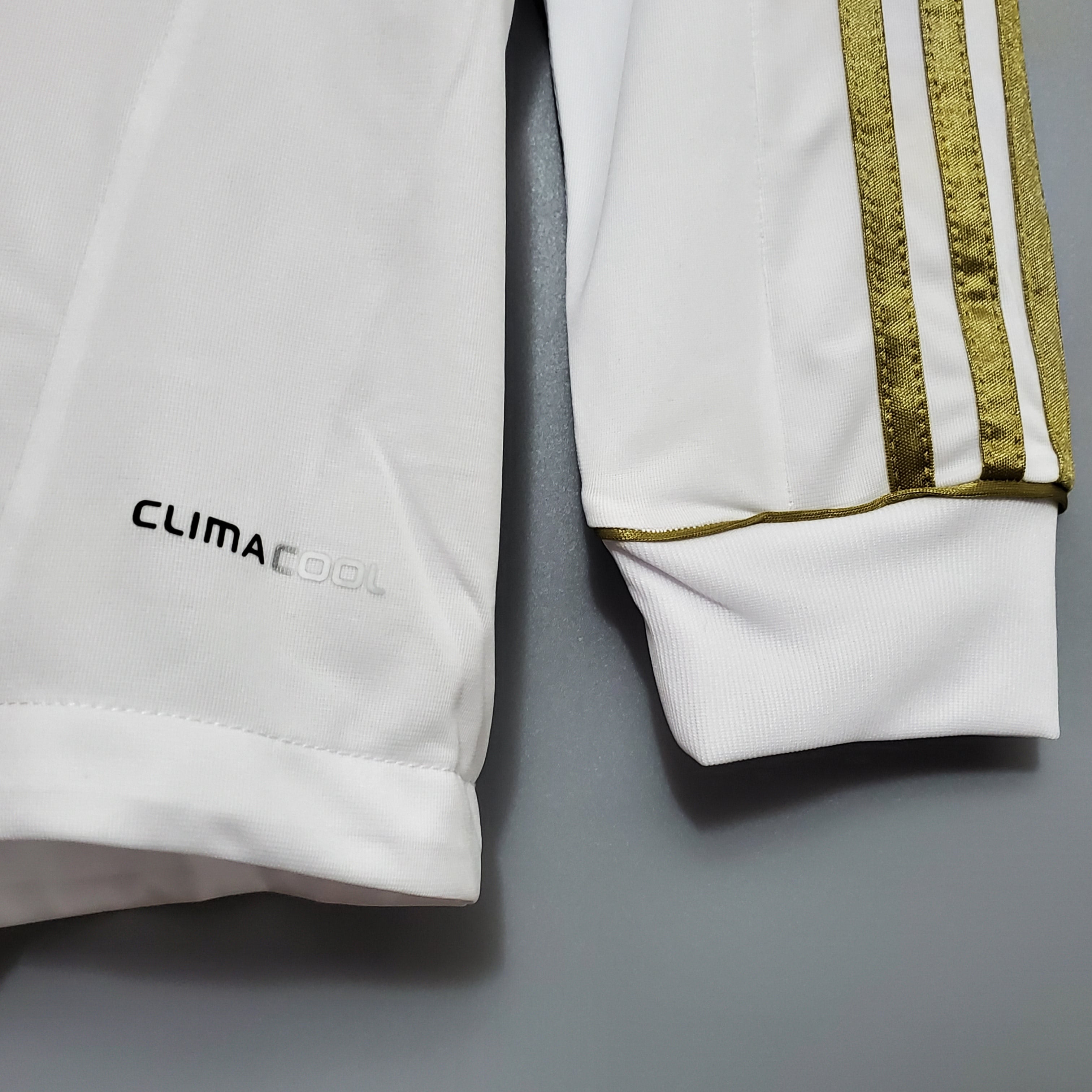 Camisa Manga Longa Real Madrid 11/12 Branco