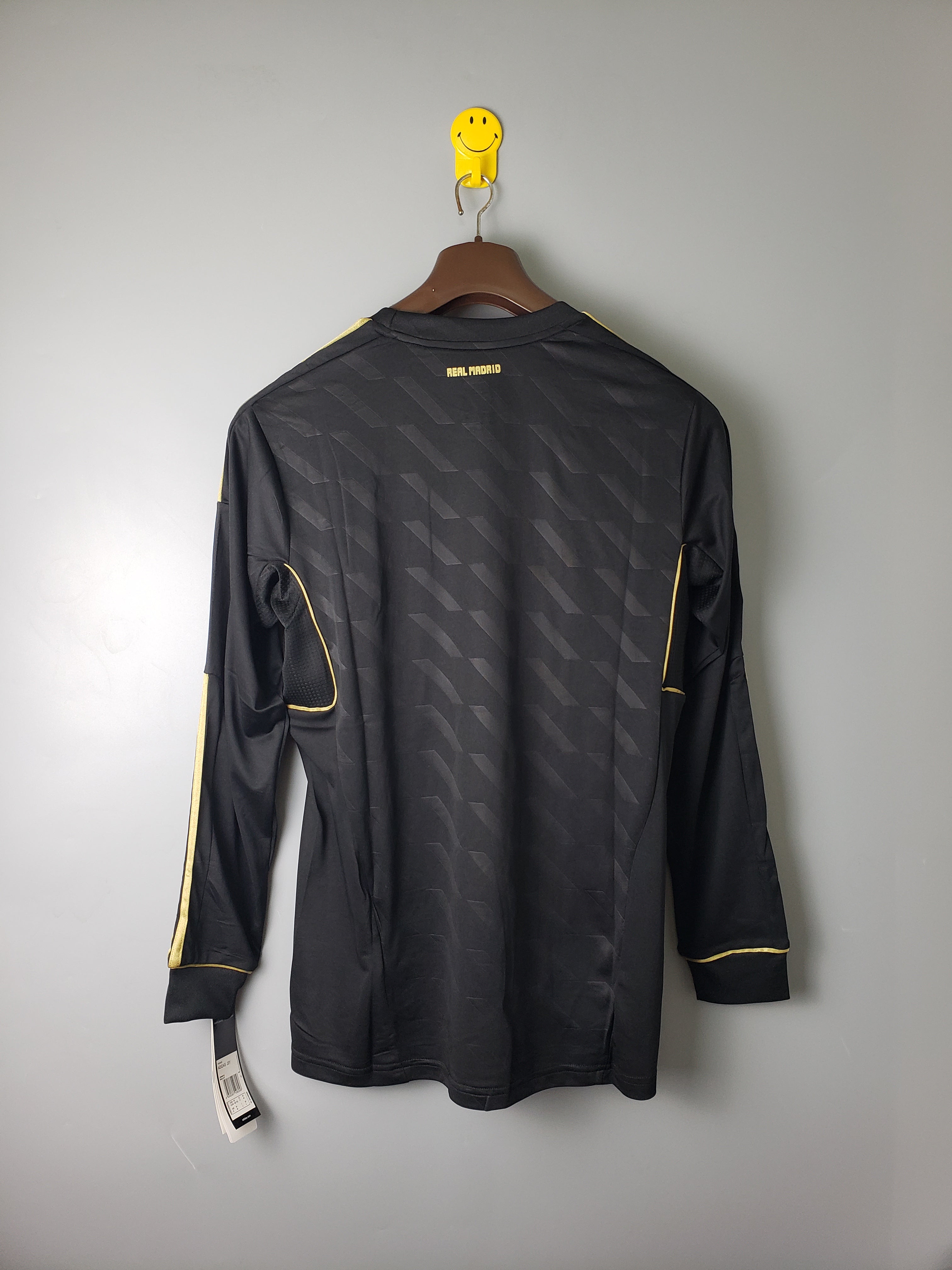 Camisa Manga Longa Real Madrid 2012 Preto