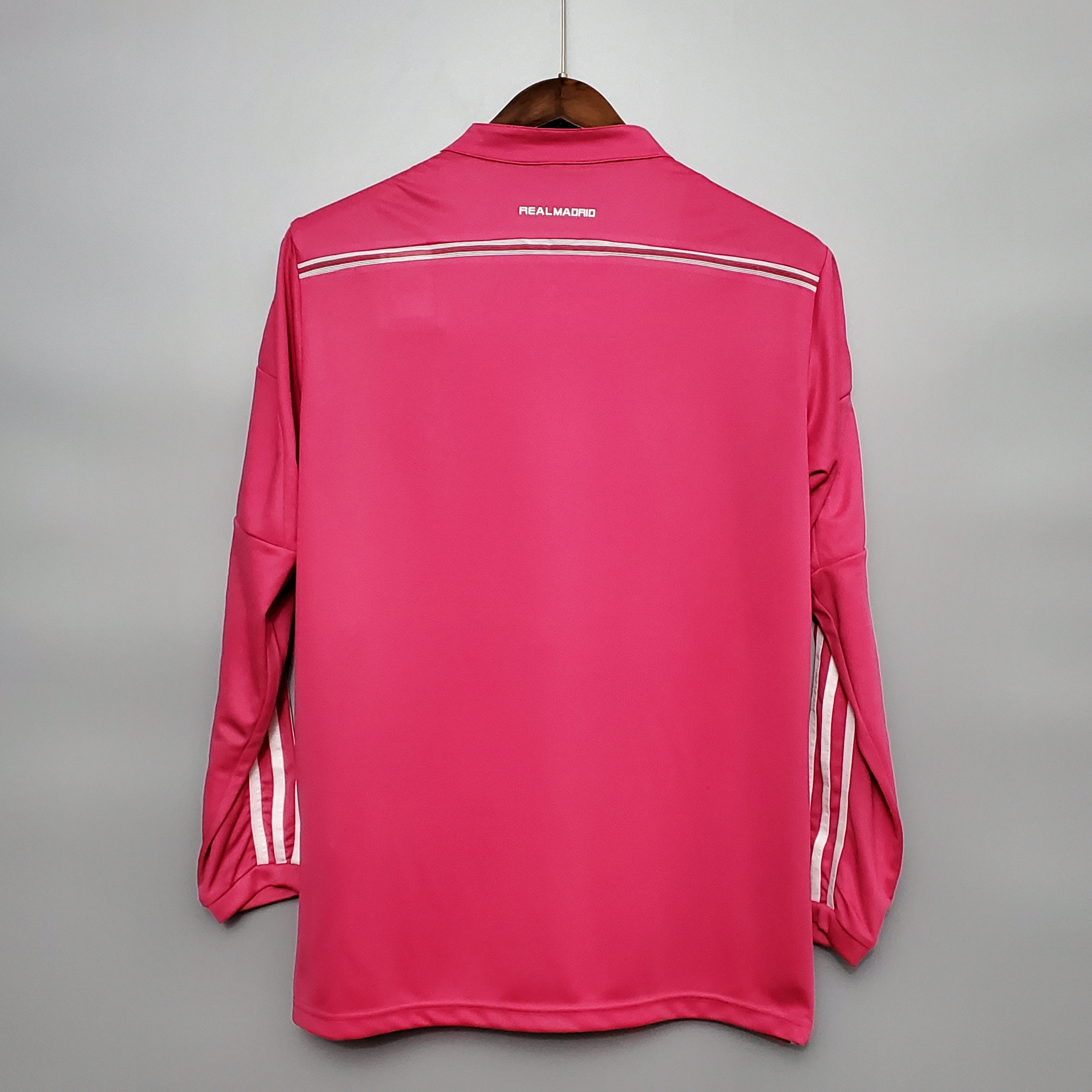 Camisa Manga Longa Real Madrid II 14/15 Rosa