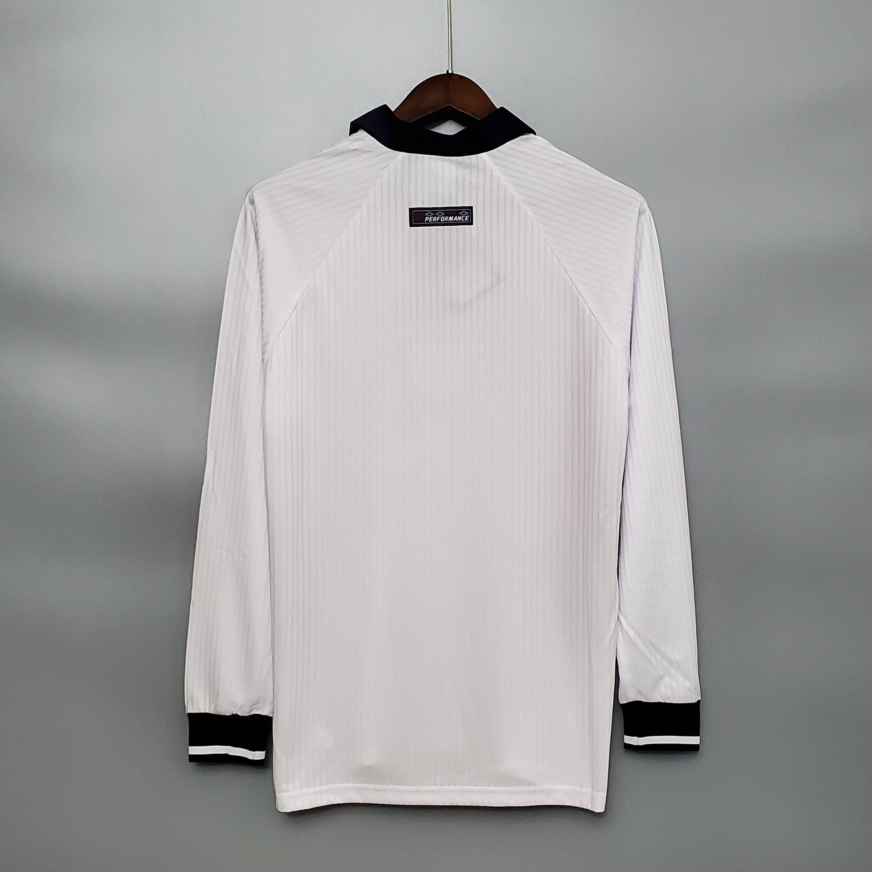 Camisa Manga Longa Seleção Inglaterra 1998 Branco