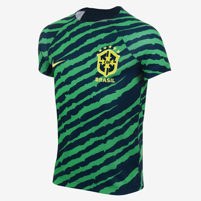 Camisa Seleção Brasil 2022 Verde e Azul - Edição Especial