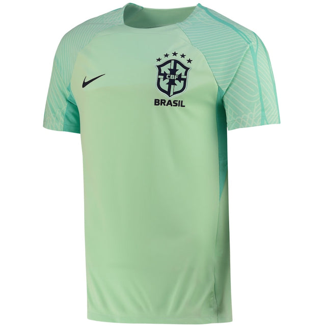Camisa Pré-jogo Seleção Brasil 2022 Verde Claro