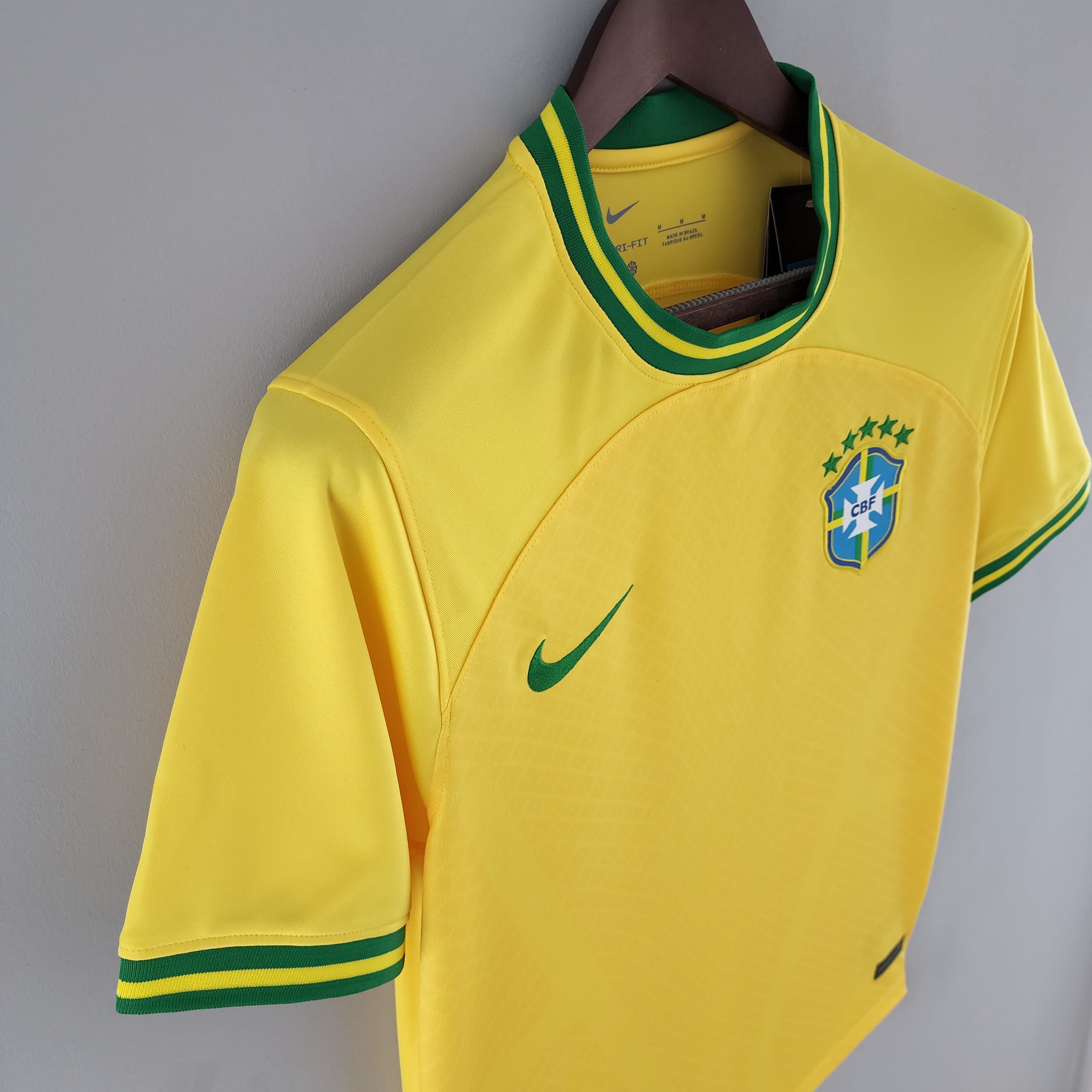 Camisa Seleção Brasil 2022 Amarela - Conceito Amarela