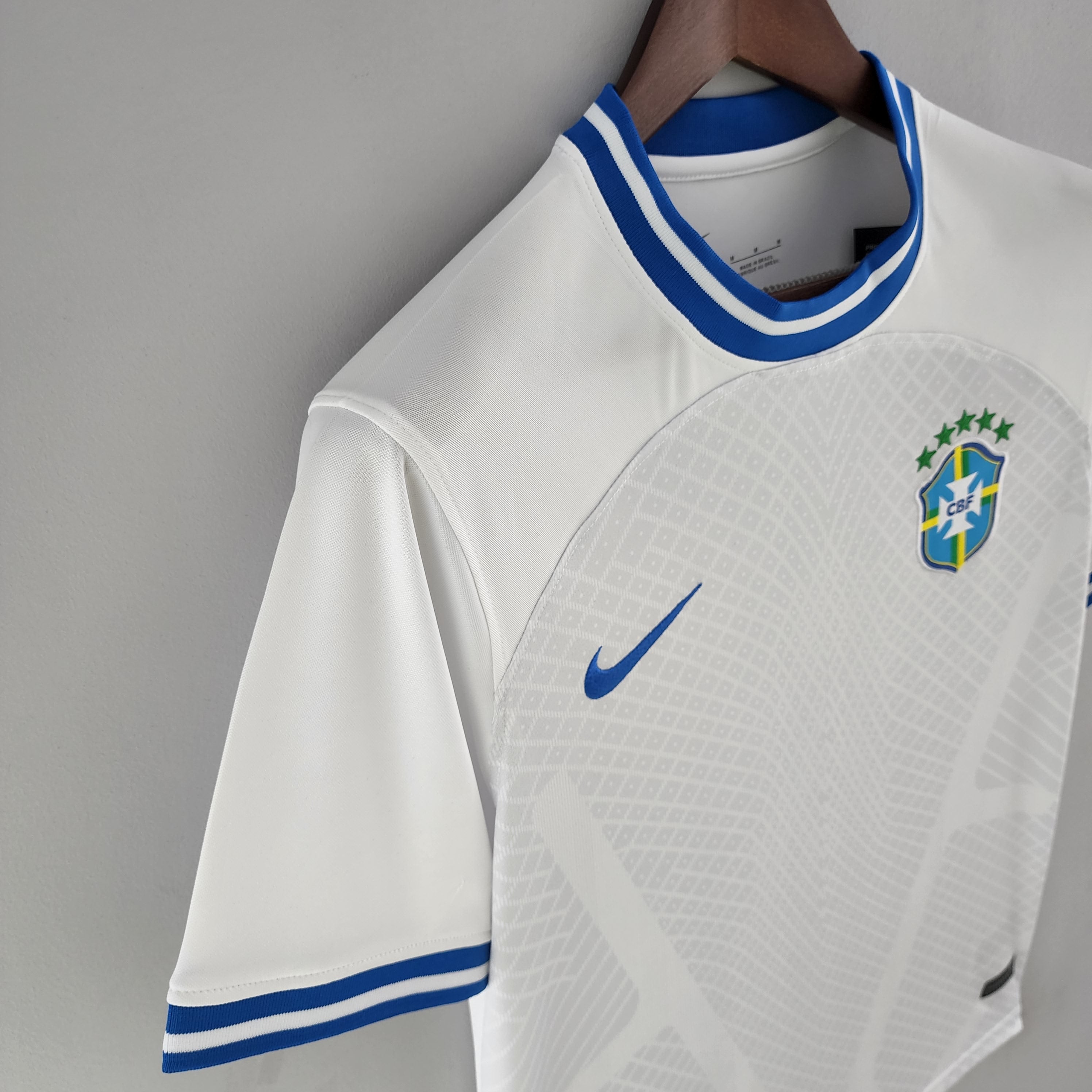 Camisa Seleção Brasil 2022 Branca - Conceito Branca