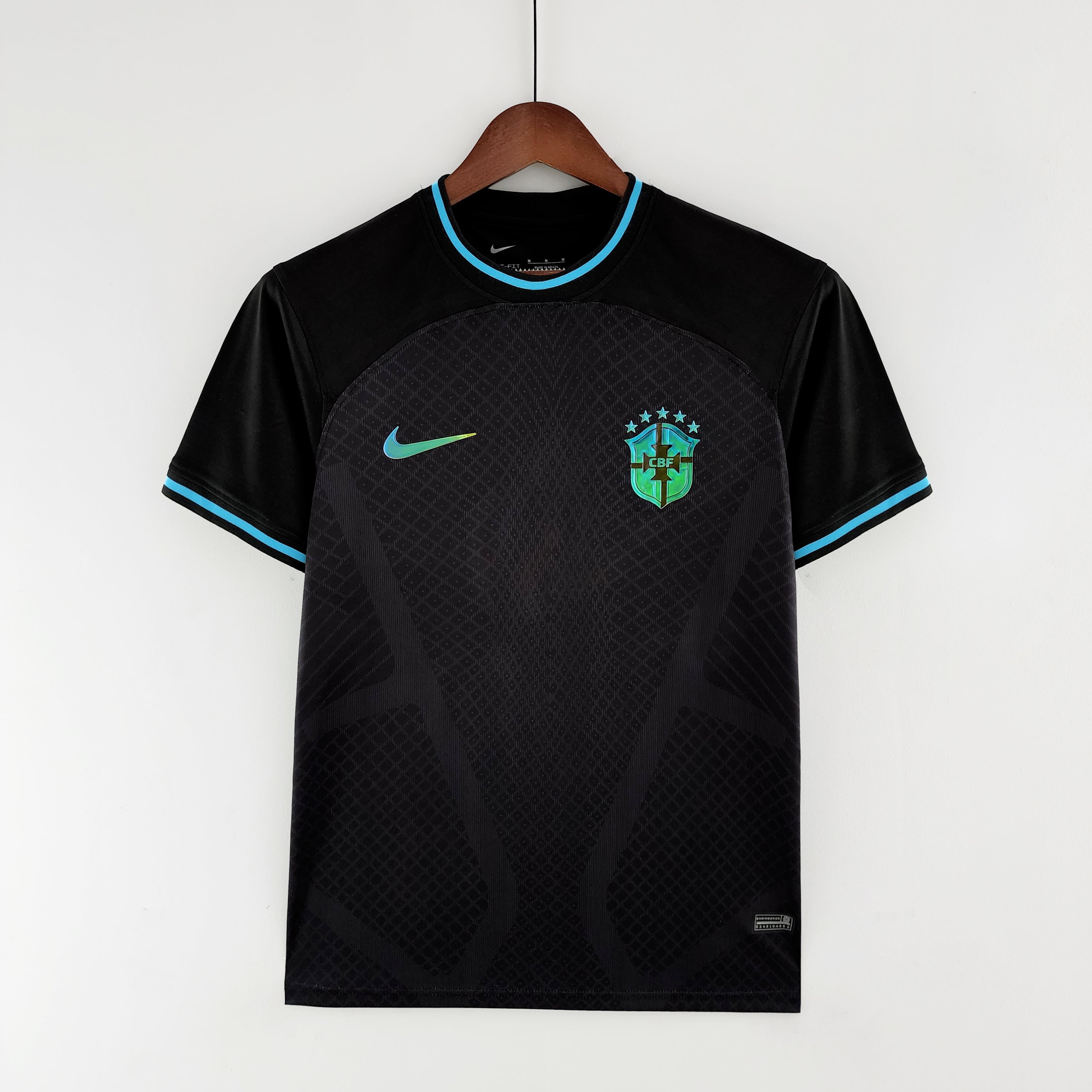 Camisa Seleção Brasil 2022 Preto - Conceito Preto