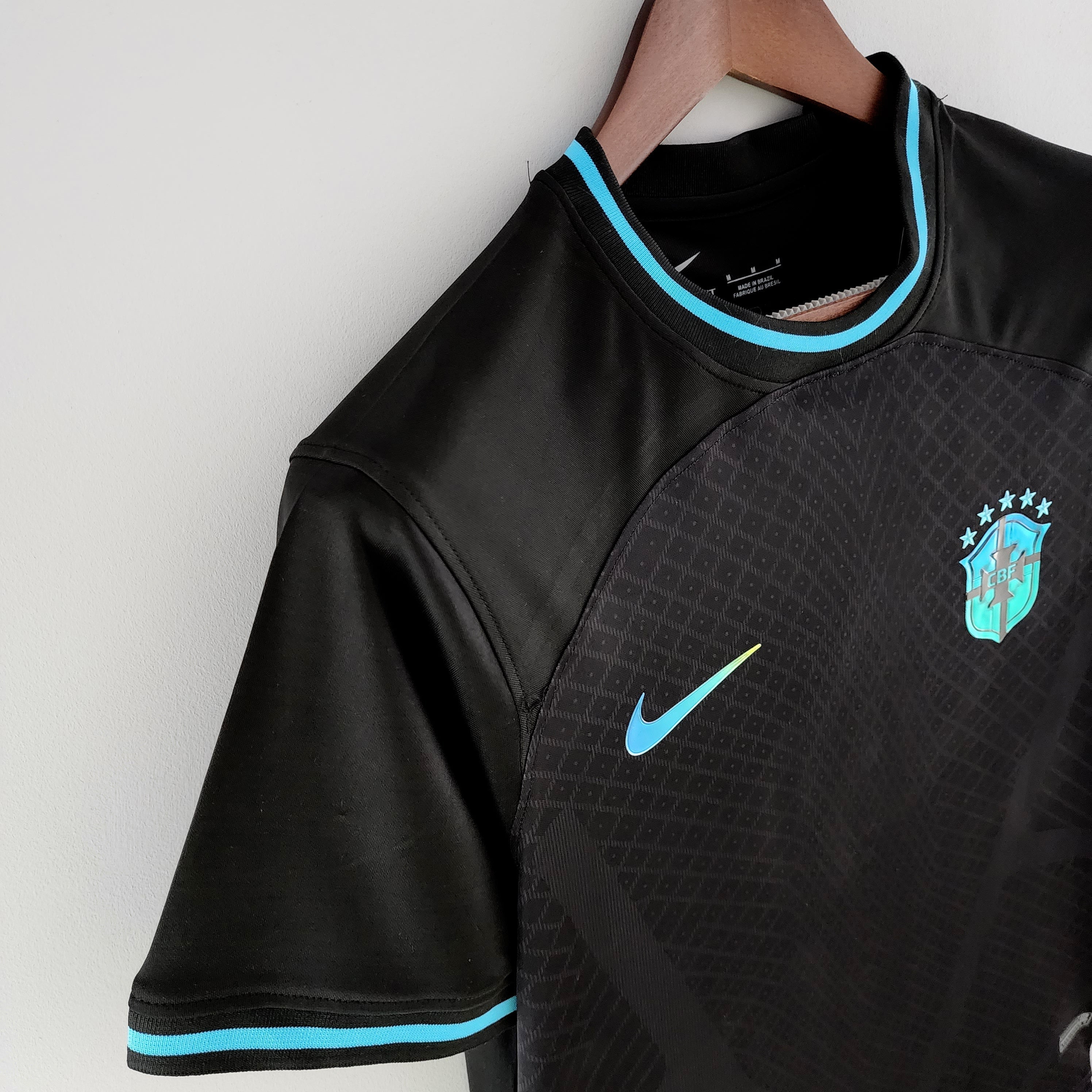 Camisa Seleção Brasil 2022 Preto - Conceito Preto