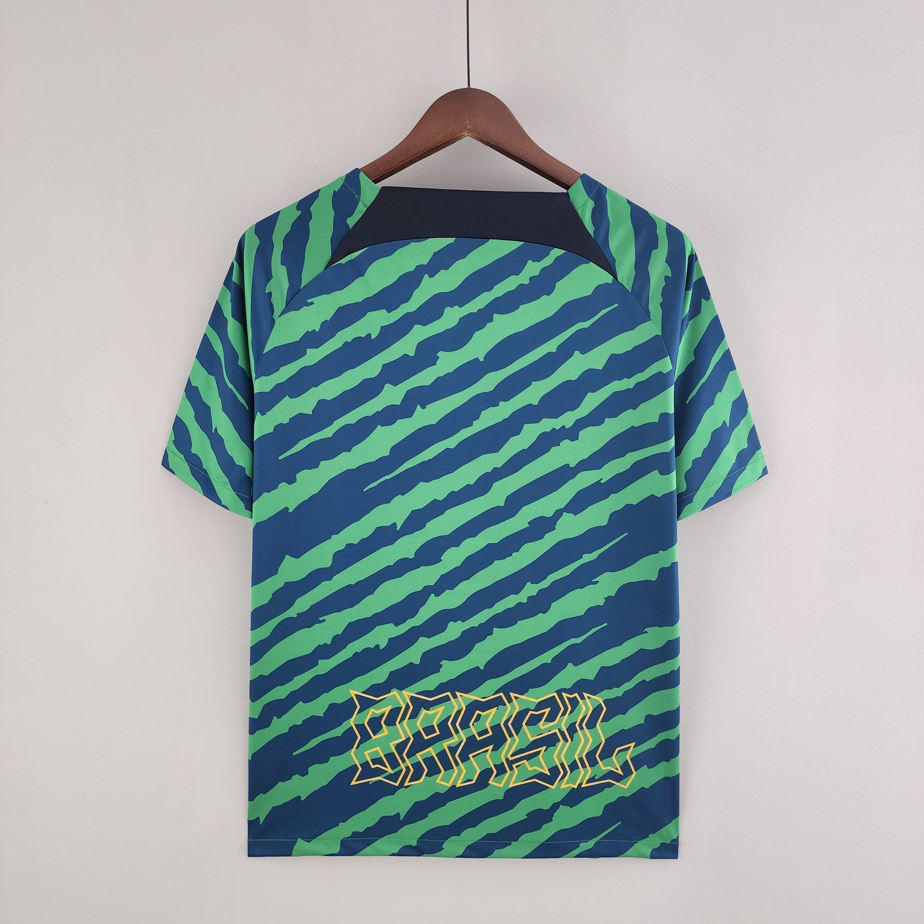 Camisa Seleção Brasil 2022 Verde e Azul - Edição Especial
