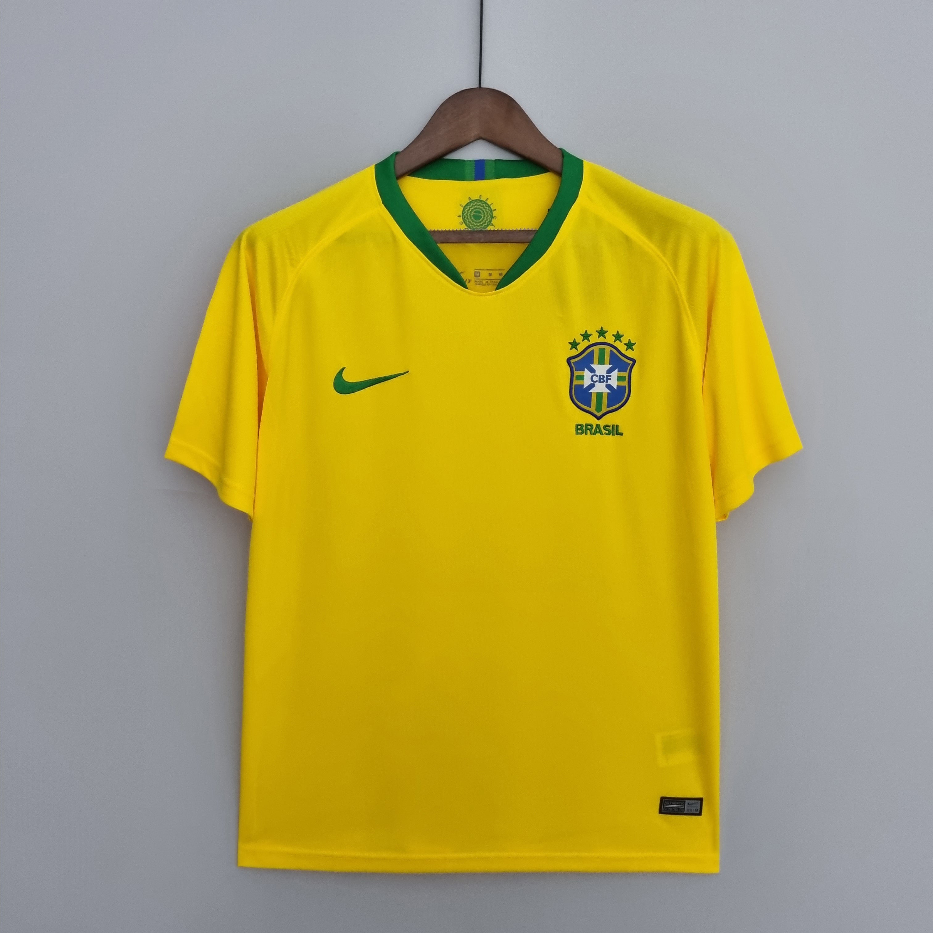 Camisa Seleção Brasileira Retrô 2008 Amarela