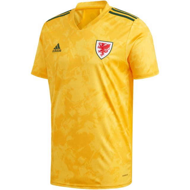 Camisa Seleção País de Gales II 20/21 Amarelo