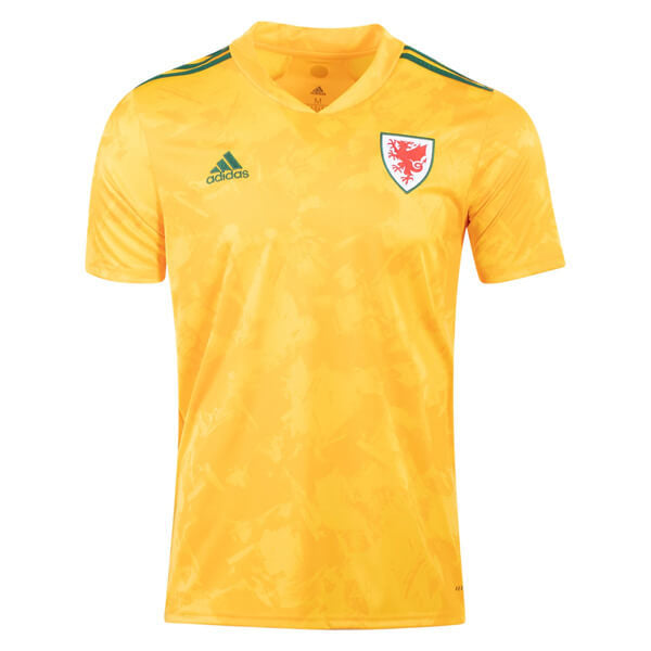 Camisa Seleção País de Gales II 20/21 Amarelo