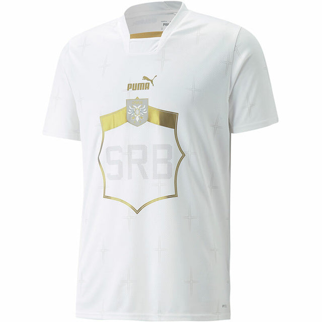 Camisa Seleção Sérvia II 2022 Branco