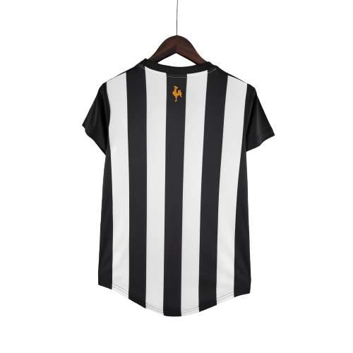 Camisa Feminina Atlético Mineiro I 22/23 Preto e Branco
