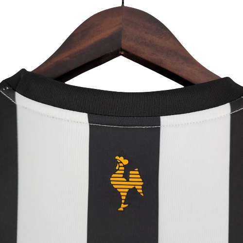 Camisa Feminina Atlético Mineiro I 22/23 Preto e Branco