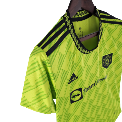 Camisa Feminina Manchester United III 22/23 Verde