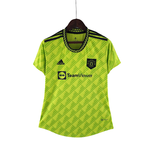 Camisa Feminina Manchester United III 22/23 Verde