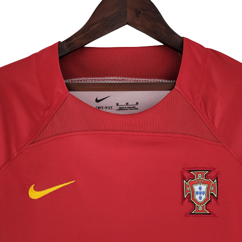 Camisa Feminina Portugal 22/23 Vinho e Verde