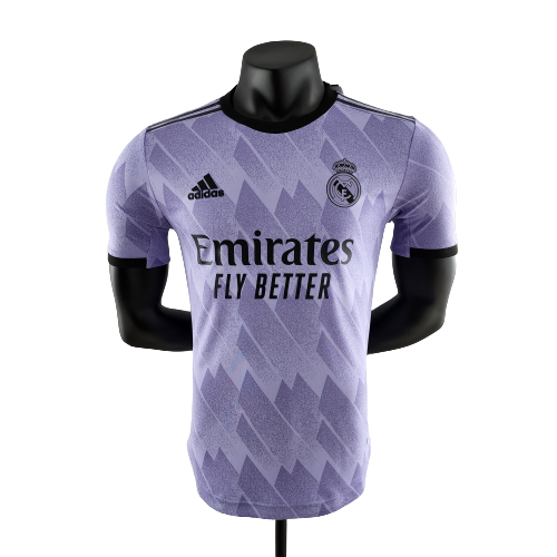 Camisa Real Madrid II 22/23 - Roxa - Jogador