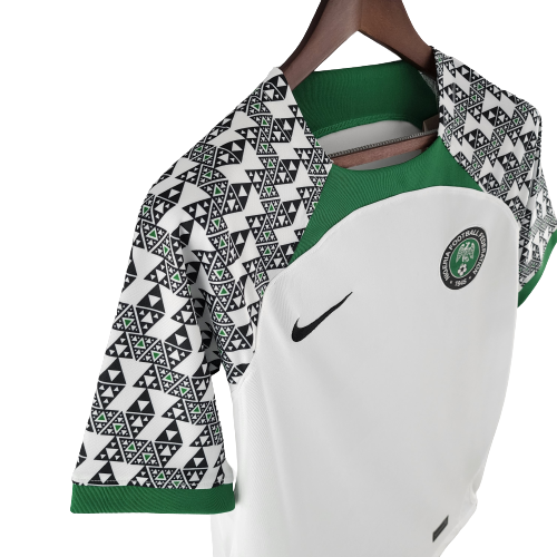 Camisa Seleção Nigéria I 2022 Branco