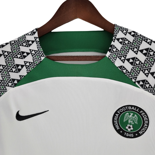 Camisa Seleção Nigéria I 2022 Branco