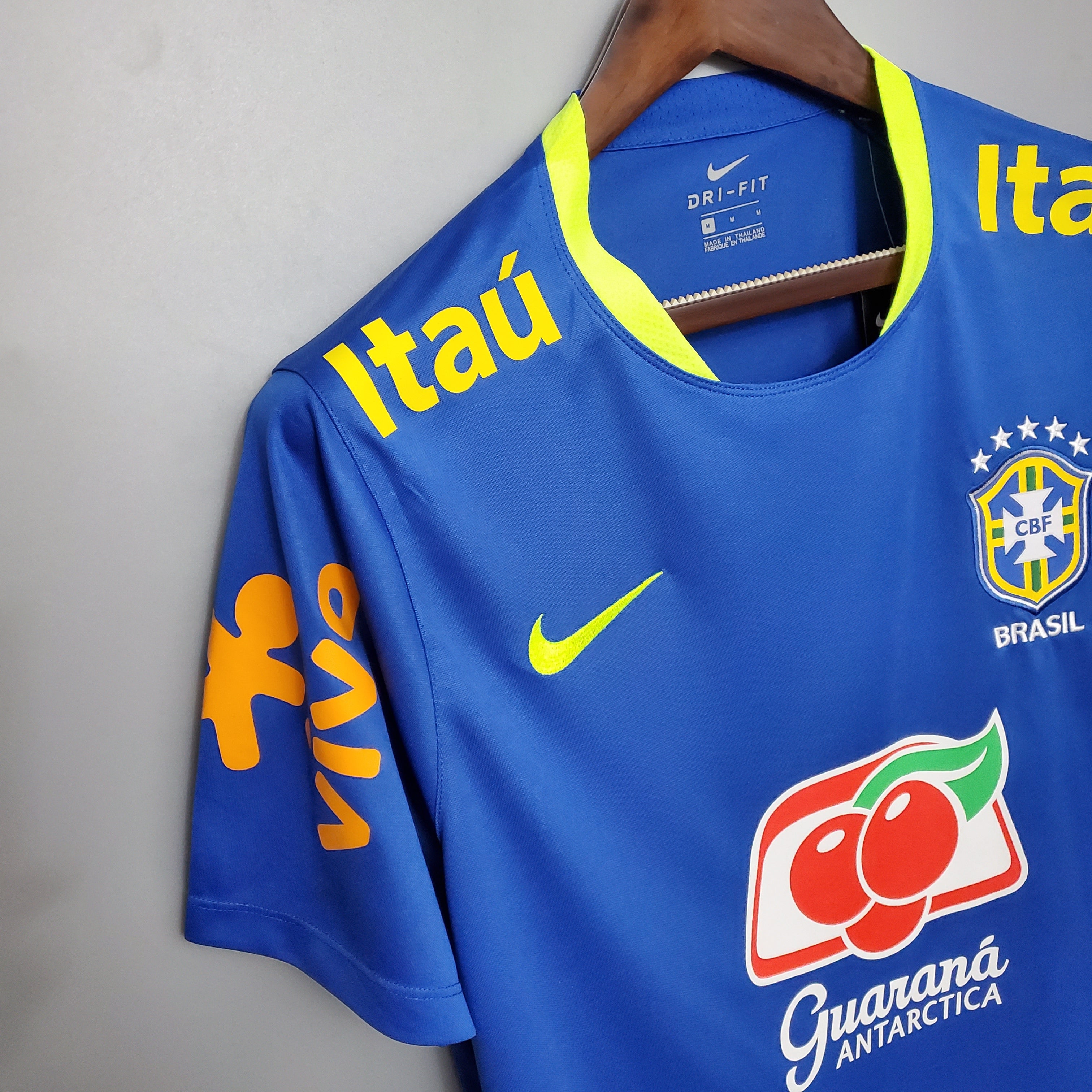 Camisa de Treino Seleção Brasil Azul Escura