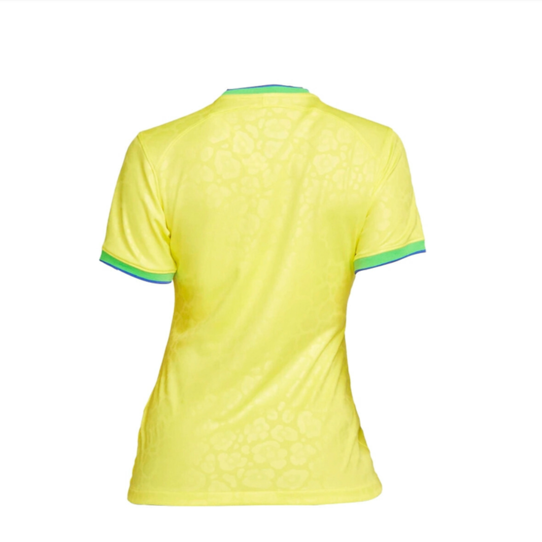 Camisa Feminina Seleção Brasil I 22/23 Amarelo
