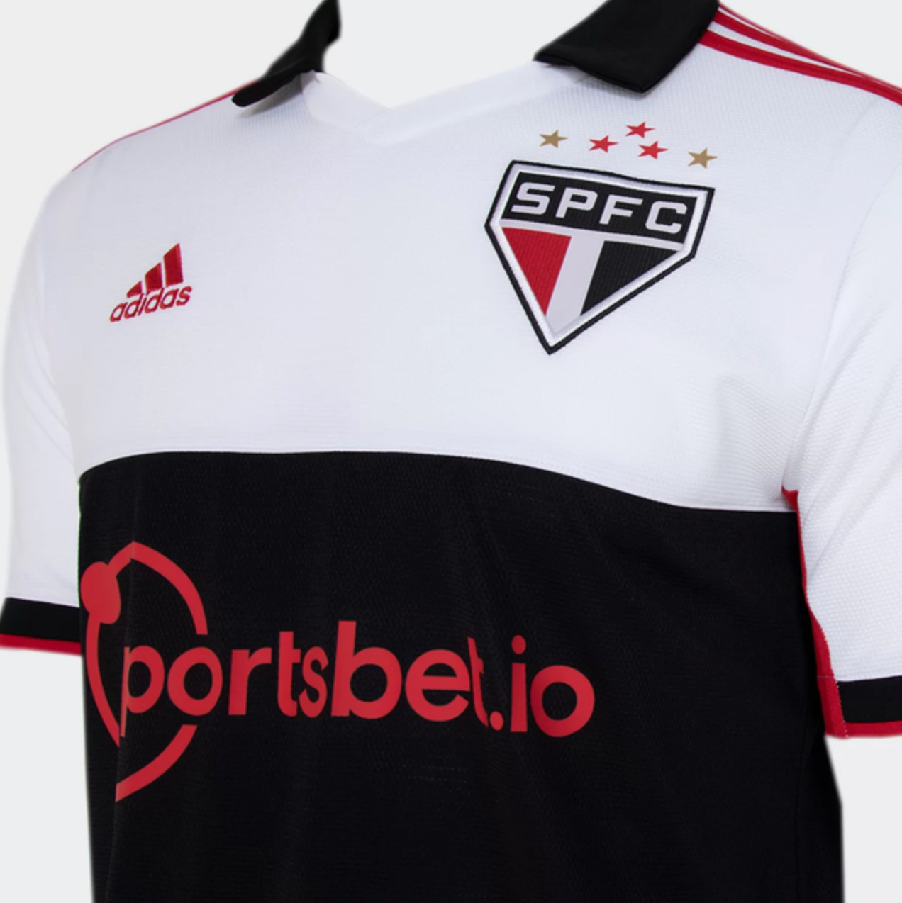 Camisa São Paulo III 22/23 Branco e Preto
