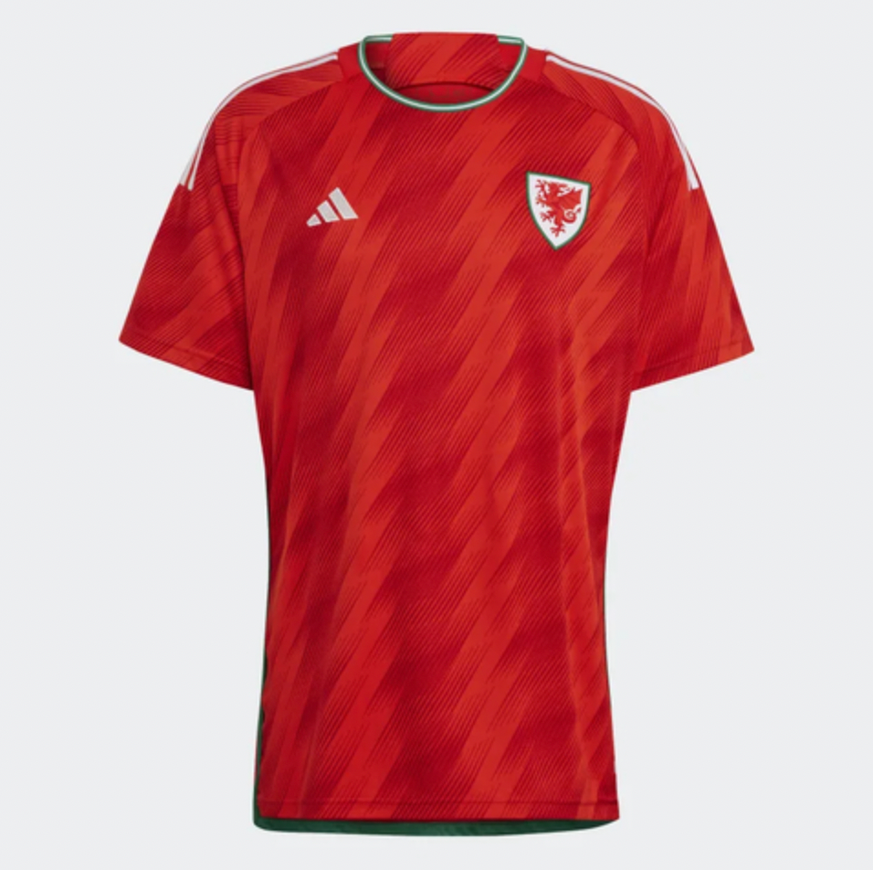 Camisa Seleção País de Gales I 22/23 Vermelho