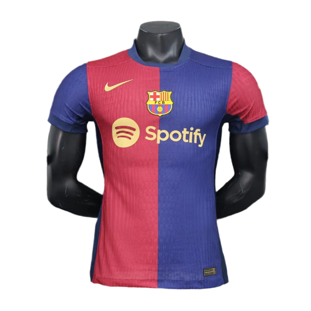 Camisa Barcelona I 24/25 Vermelha e Azul- Jogador