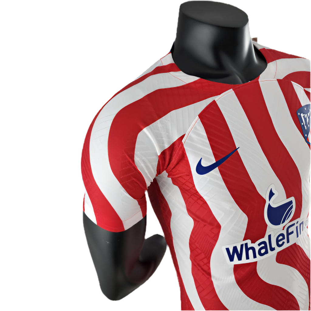 Camisa Atlético de Madrid I 22/23 Vermelha e Branca - Masculino Jogador