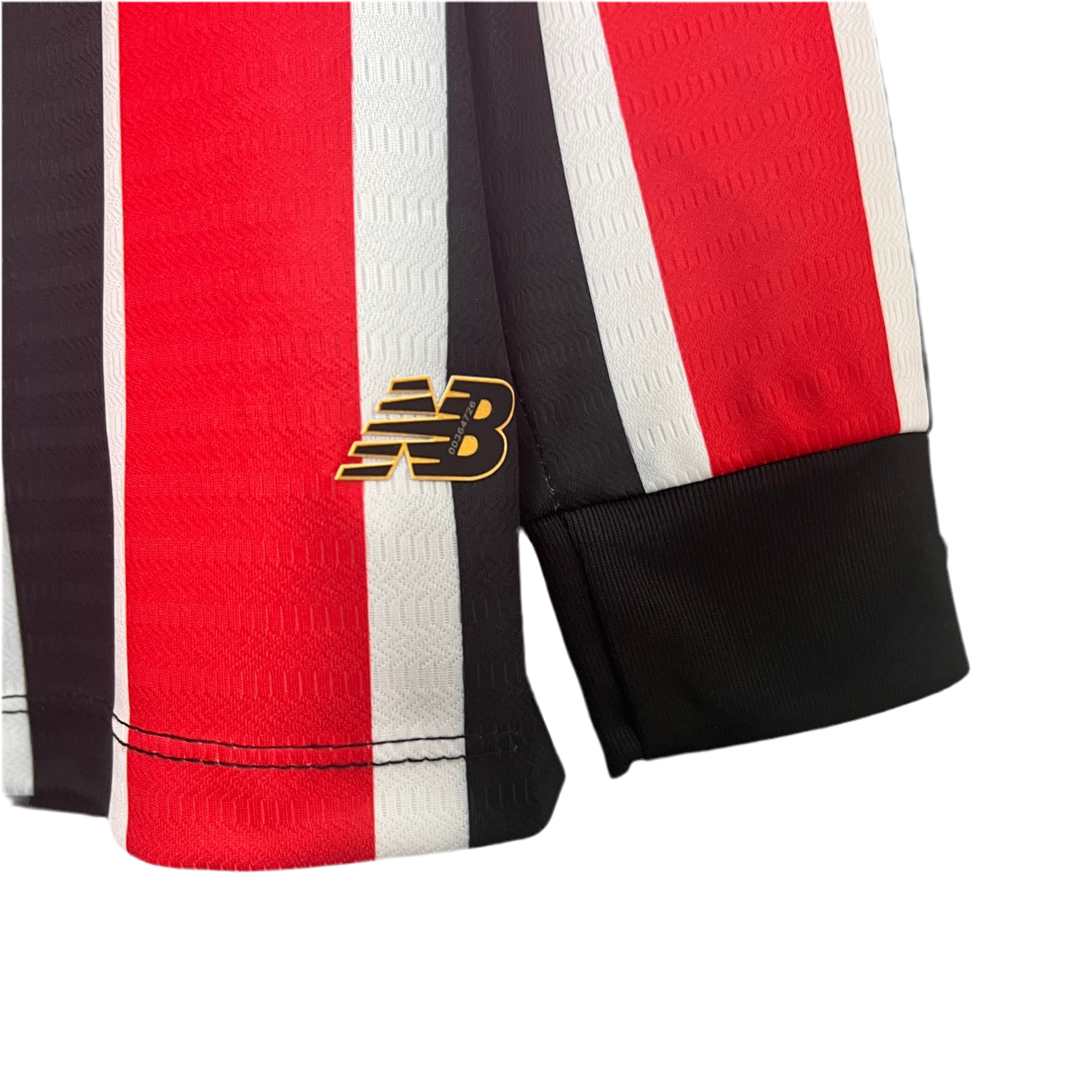 Camisa Manga Longa São Paulo II 24/25 - Vermelho e Preto