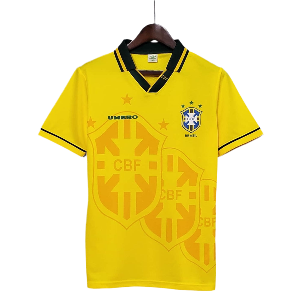 Camisa Seleção Brasileira Retrô 1993/1994 Amarela