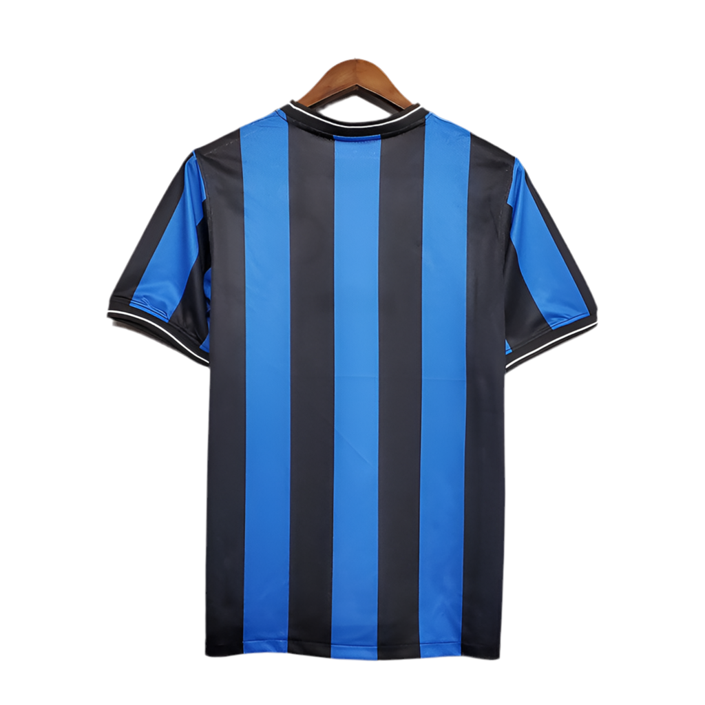 Camisa Inter de Milão Retrô 2010 Azul e Preta