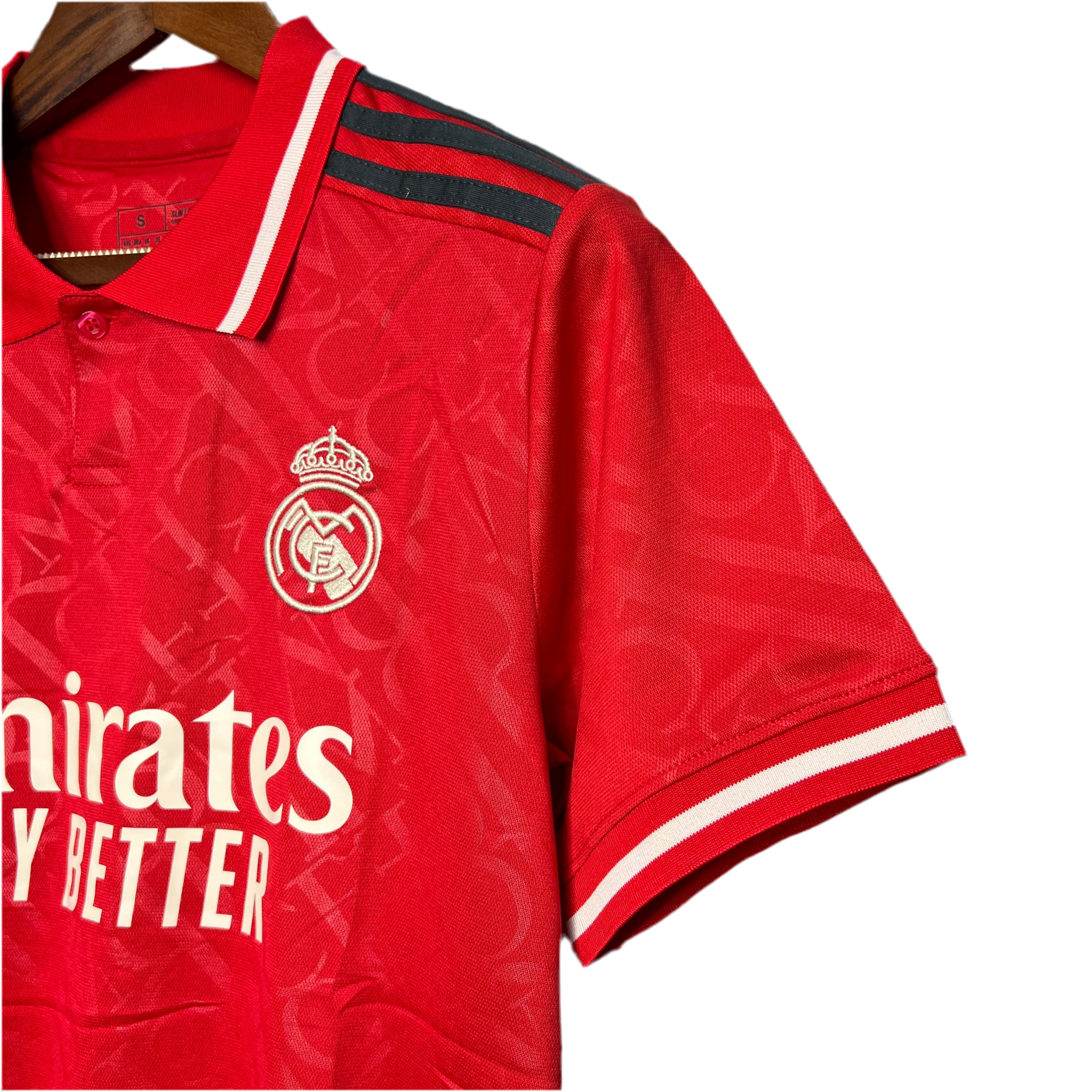 Camisa Real Madrid Vermelha 24/25