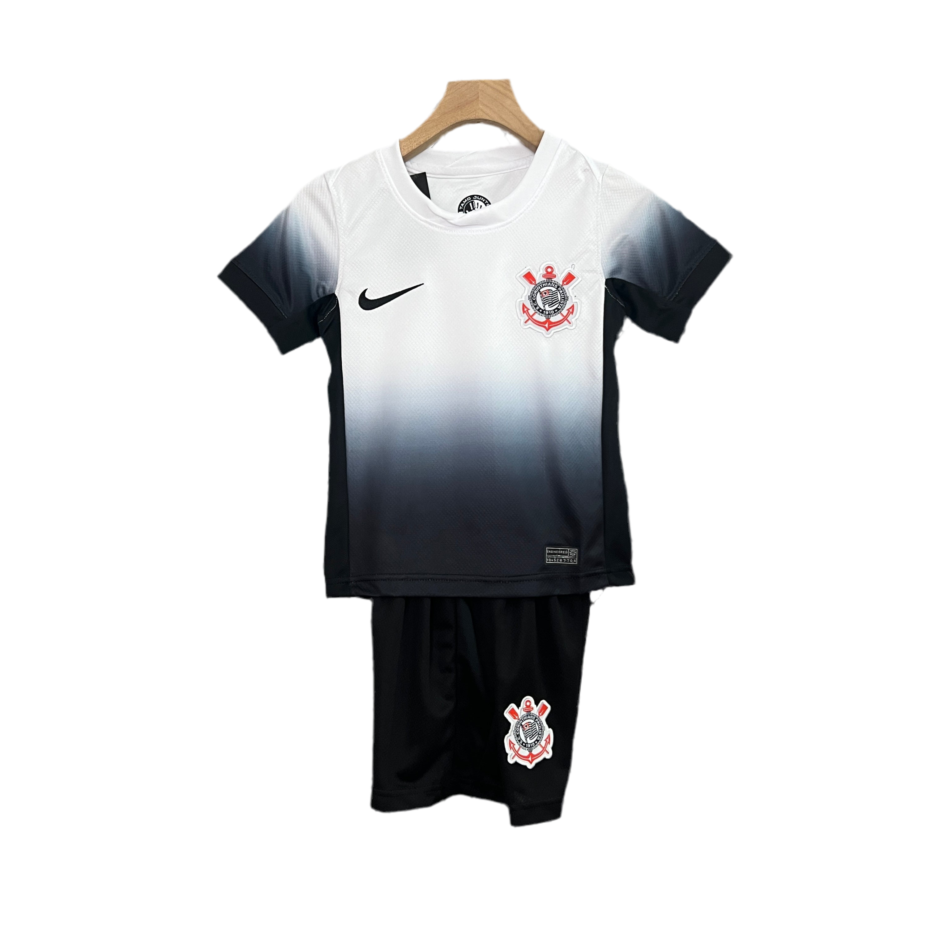 Kit infantil Corinthians I 24/25 - Branco
