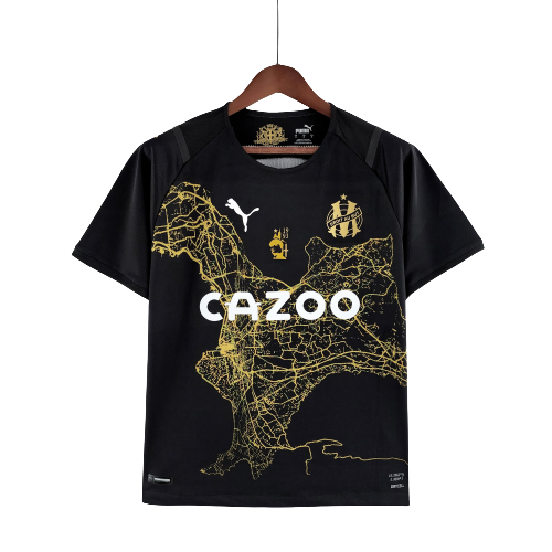 Camisa Olympique Lyon Comemorativa 22/23 Preto