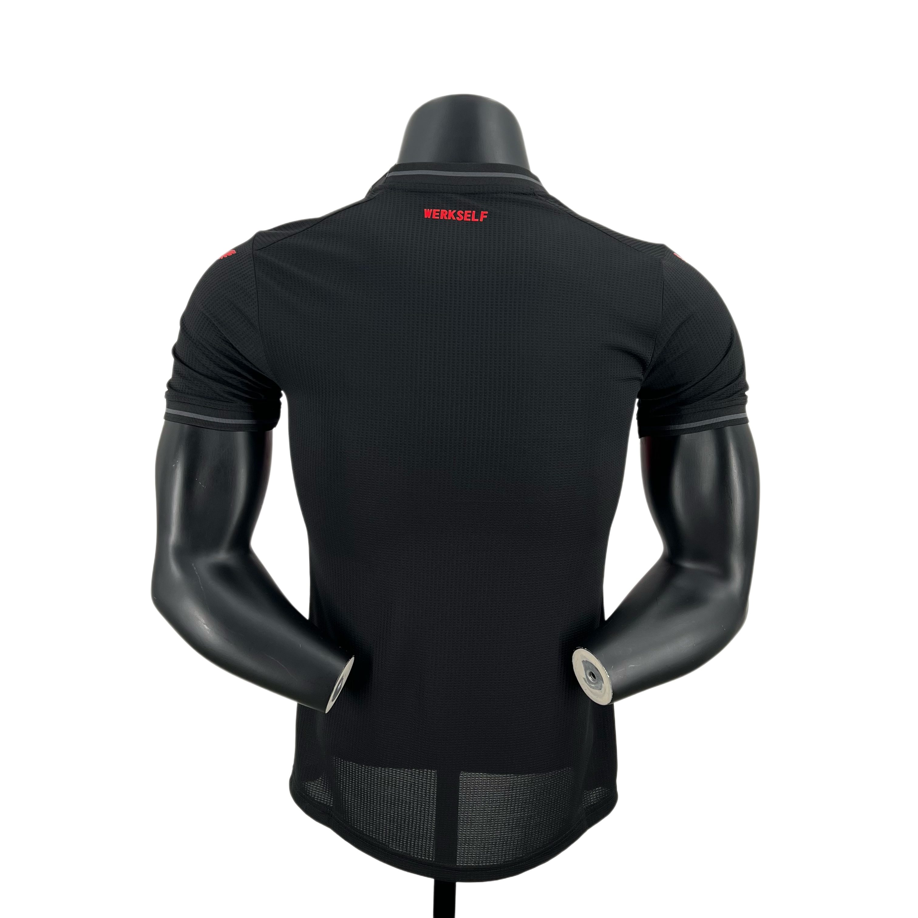 Camisa Bayer Leverkusen I 24/25 - Vermelha e Preta - Jogador