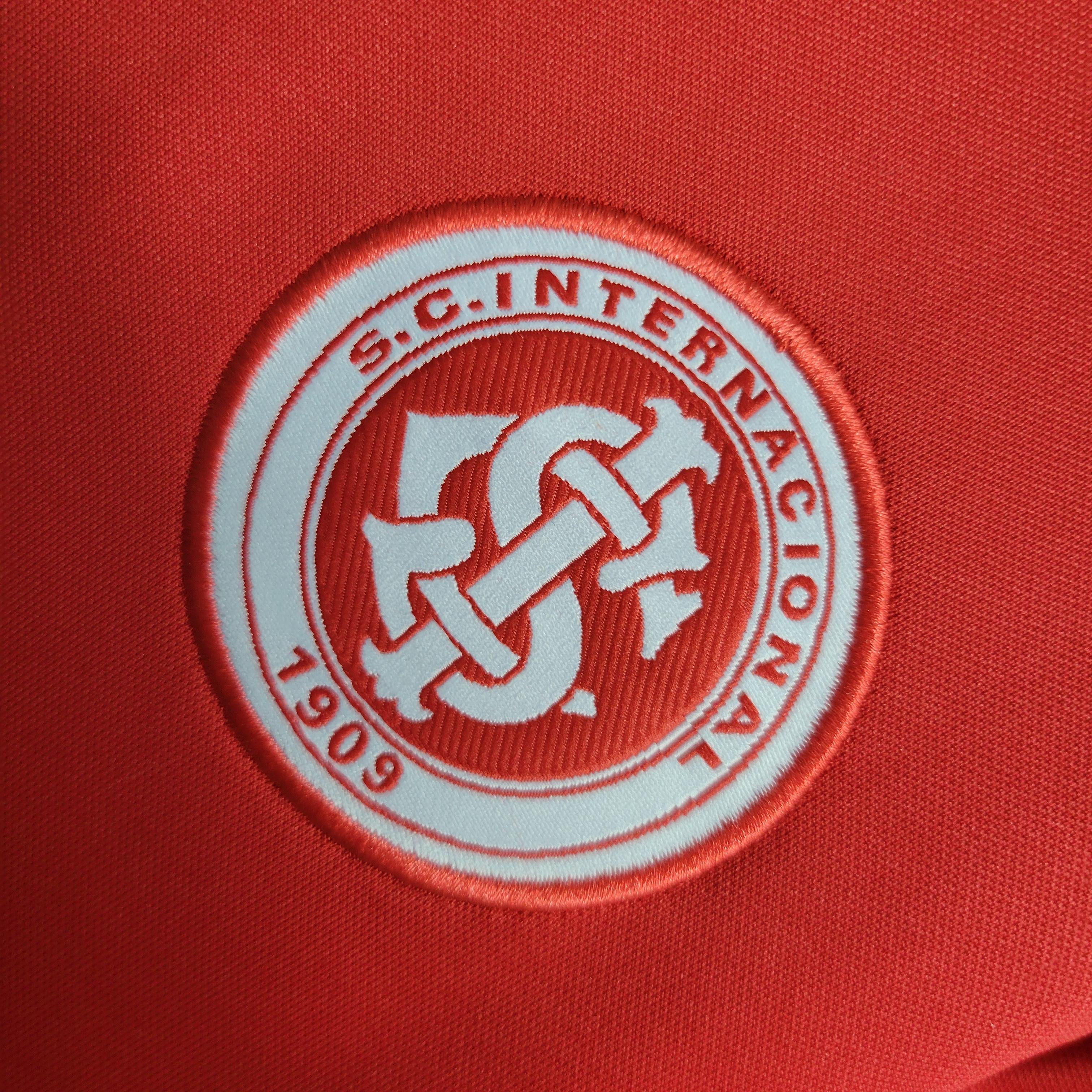 Camisa Feminina Internacional I 23/24 Vermelha