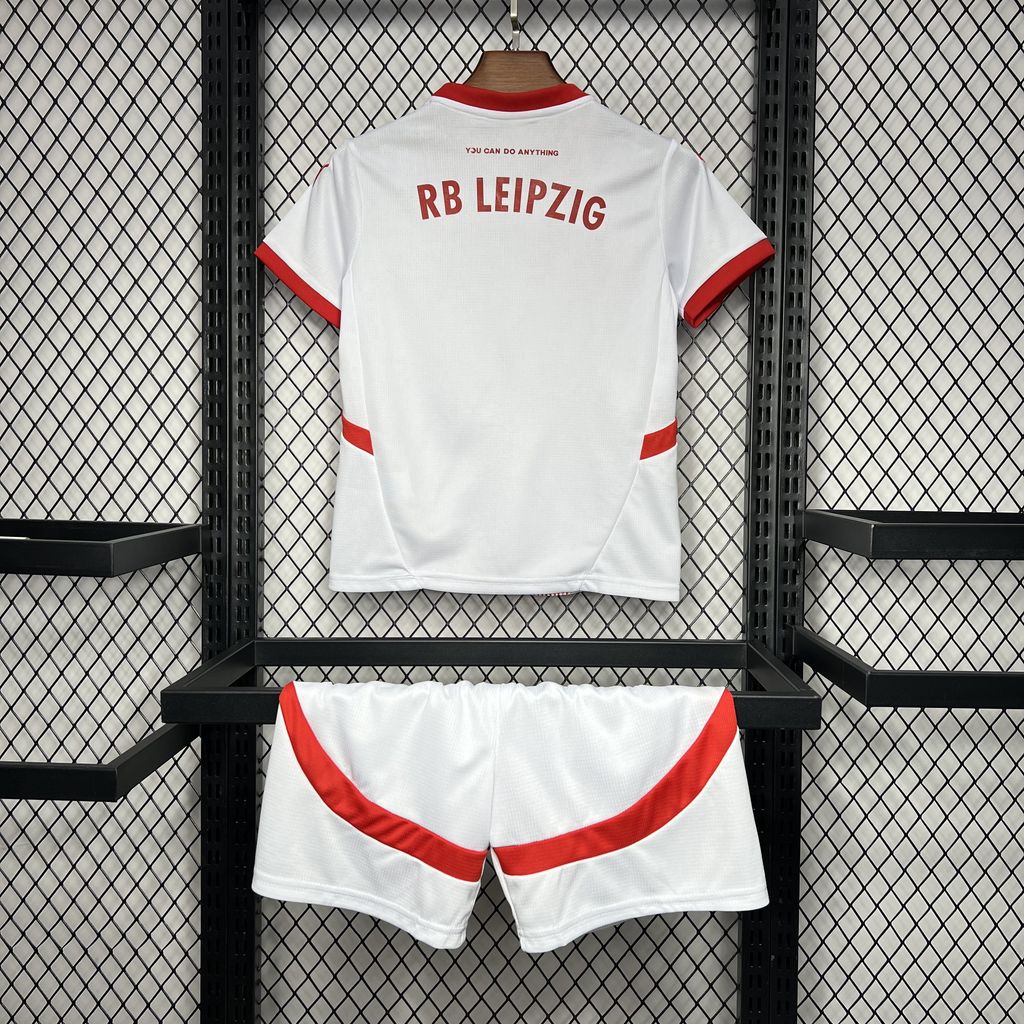 Kit infantil RB Leipzig I 24/25 - Branco