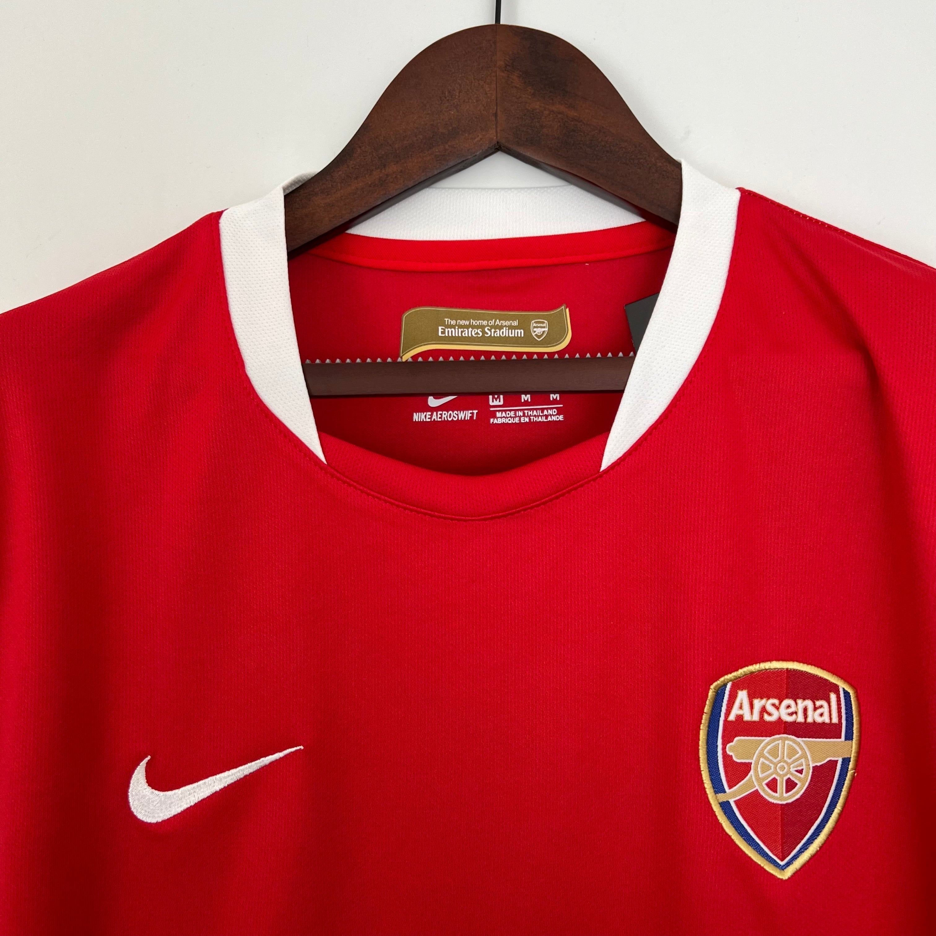 Camisa Arsenal Retrô 2006/2008 Vermelha
