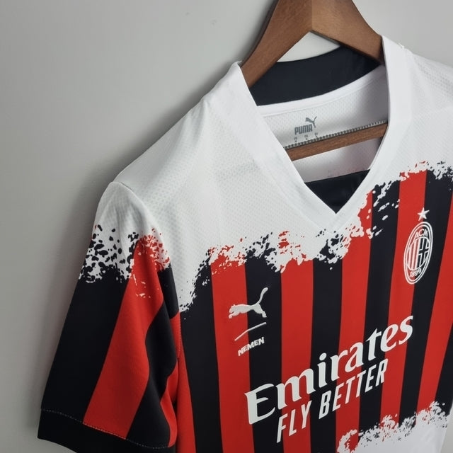 Camisa Milan IV 22/23 x Nemen - Branco