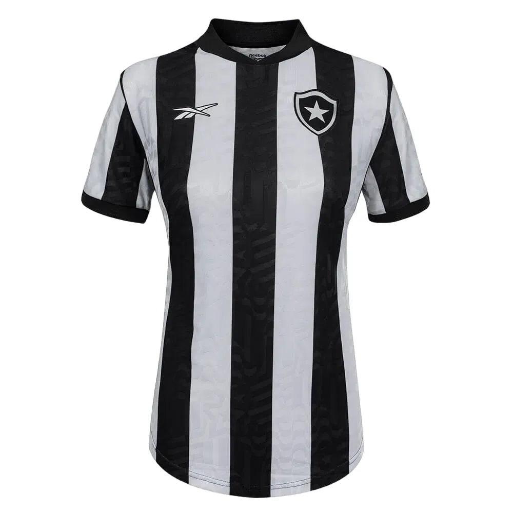 Camisa Botafogo I 23/24 Feminina- Preto e Branco