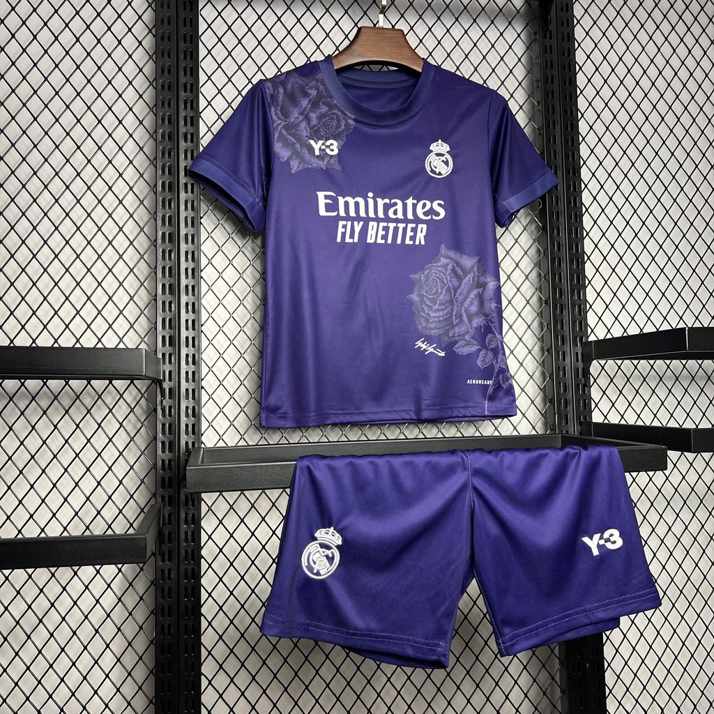 Kit infantil Real Madrid Edição Especial Rosa 24/25 - Azul