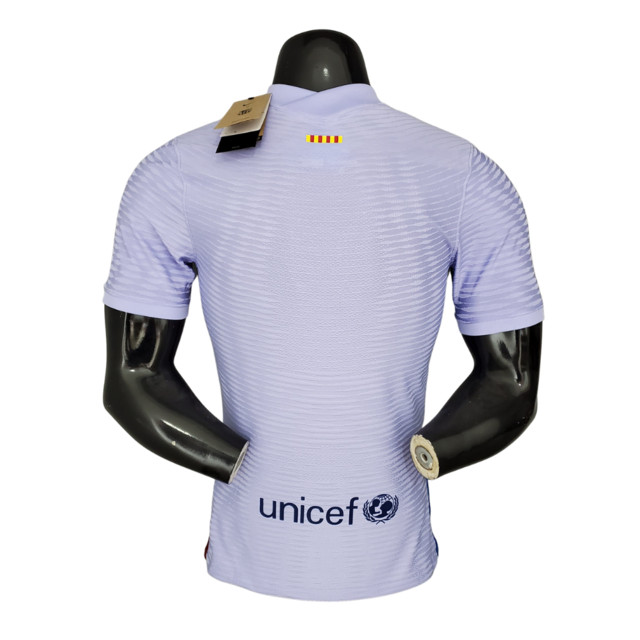 Camisa Barcelona II 21/22 Roxa - Jogador