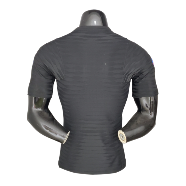 Camisa Barcelona Treino 21/22 - Preta - Jogador