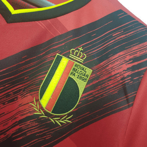 Camisa Seleção Bélgica I 21/22 Vermelho