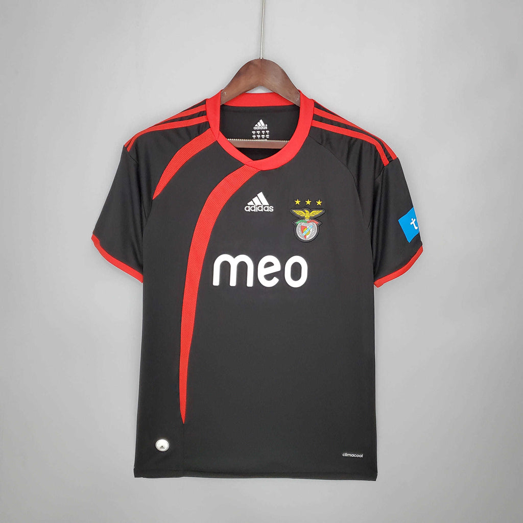 Camisa Benfica Retrô 2009/2010 Preta